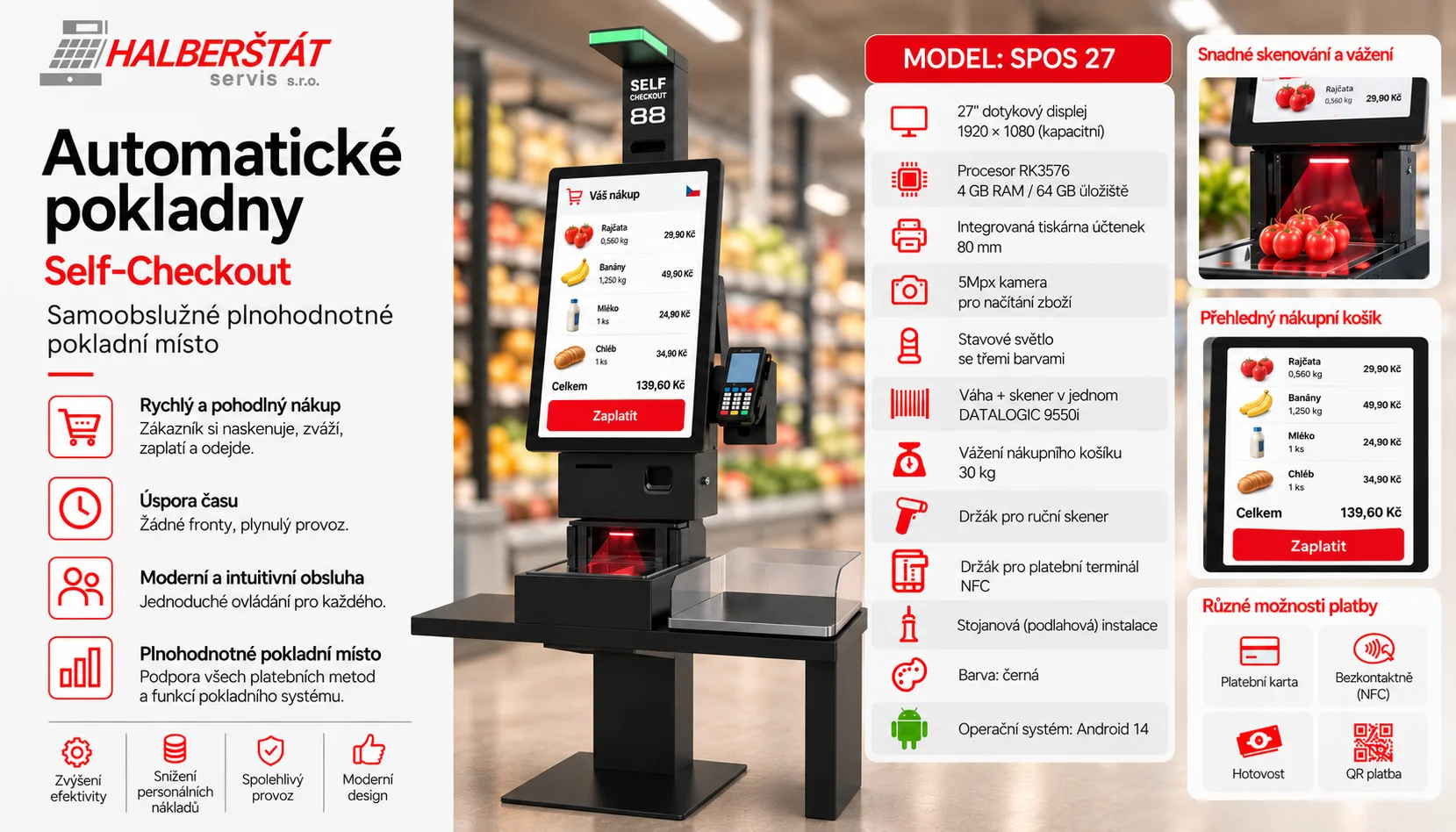 Automatické pokladny ( Self-Checkout )